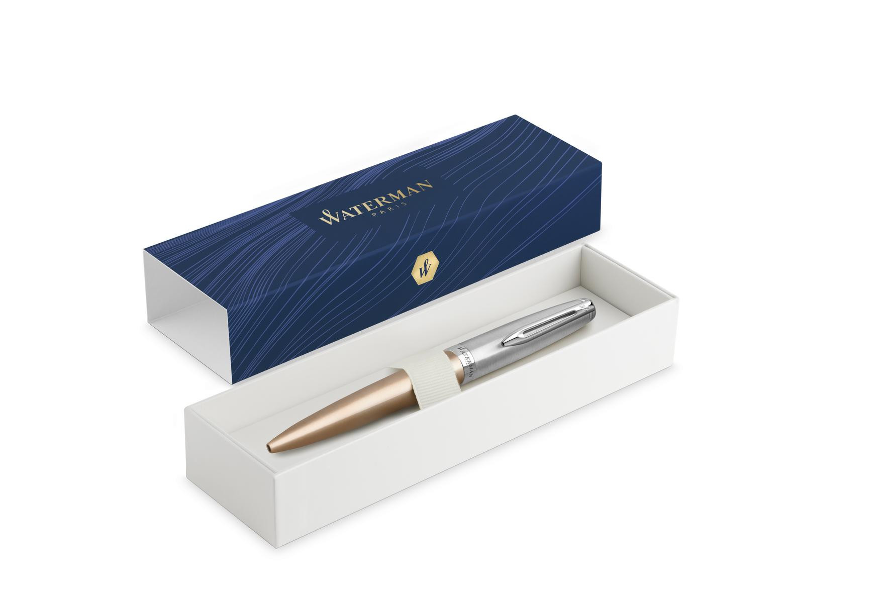 Długopis Waterman Embleme Deluxe złoty CT